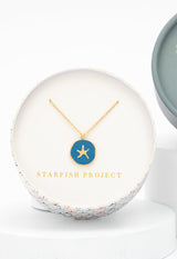 Wear Blue Starfish Necklace