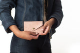 Small Envelope Wallet in Suede