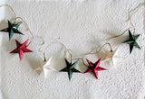 Mulberry Paper Star Garland