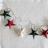 Mulberry Paper Star Garland