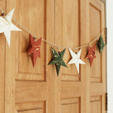 Mulberry Paper Star Garland