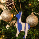 Rustic Llama Tree Ornament - 5/pack