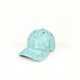 Purnaa Trucker Cap  - Teal Floral - 12 pack