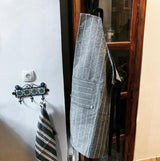 Greek Cotton Striped Apron