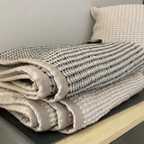 Cozy Waffle Throw Blanket