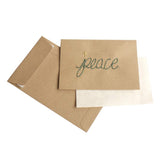 Handmade Holiday Message Card Set (3/set)