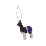 Rustic Llama Tree Ornament - 5/pack
