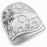 Nature Motif Tin Holiday Ornaments