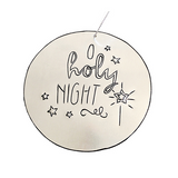 Round Tin Holiday Ornaments