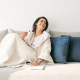 Kantha Blanket - Natural
