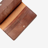 THE ALONG- SIDER WALLET VINTAGE BROWN