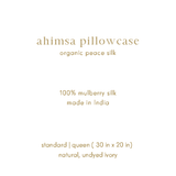 Ahimsa Silk Pillowcase