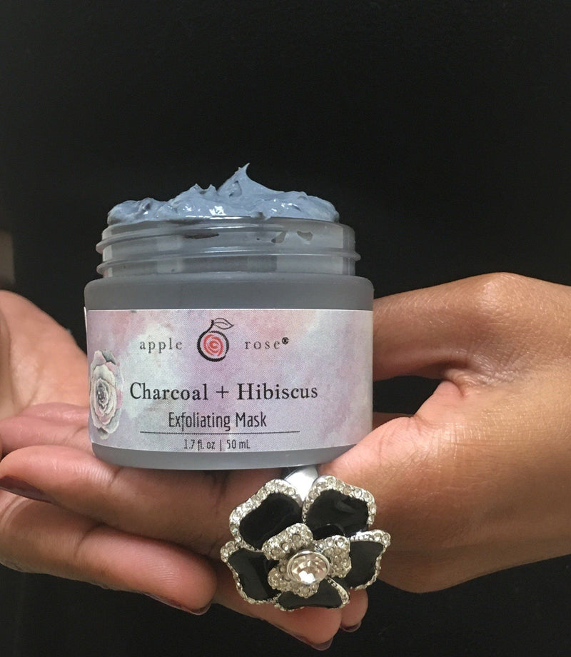 Charcoal + Hibiscus Exfoliating Mask