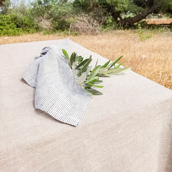 Greek Linen Tablecloth